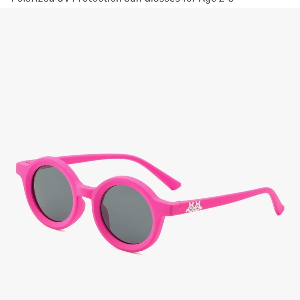 Pink Round Sunglasses for Kids